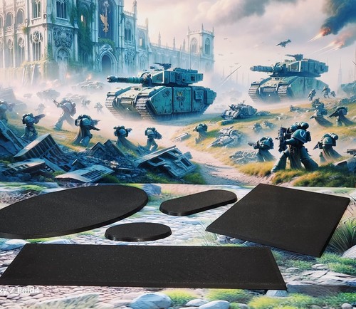 Wargaming bases 100mm - 50, x