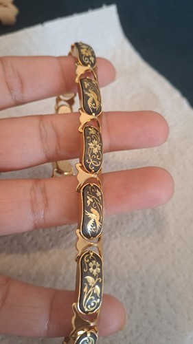 Vintage damasene telado 24k - vintage,