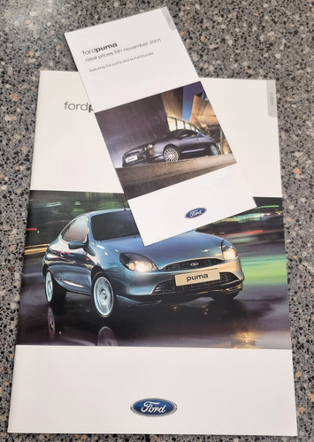 Ford puma brochure - ford, price