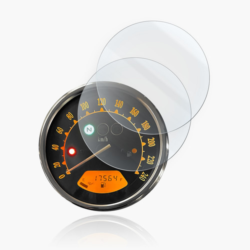 Speedometer protection film