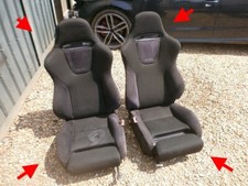 RECARO TRENDLINE BUCKET SPORT SEATS GENUINE RENAULT MITSUBISHI HONDA SUBURA