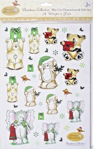 Christmas die cut character - die,