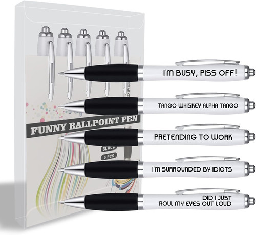 Funny pens pack rude - pack,