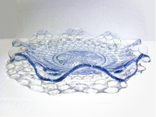 Vintage blue glass - vintage,
