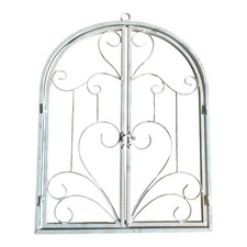 Wrought Iron Wall Decor Window