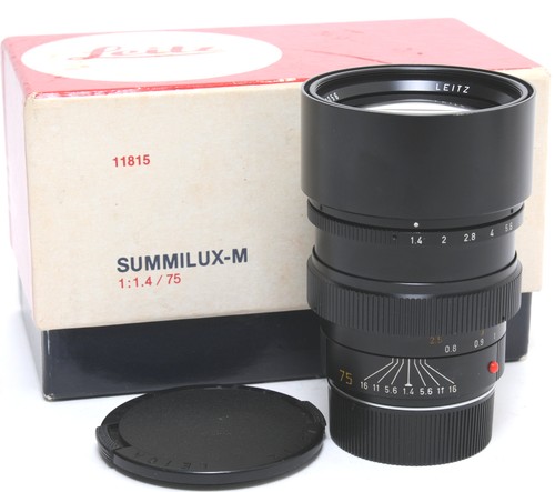 Leica 75mm summilux - leica, m