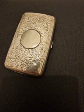 Sterling Silver Cigarette Case