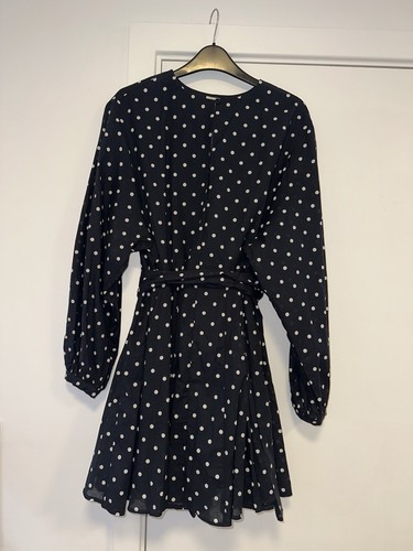 Navy white polka - h&m, mini