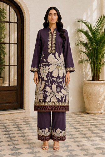 Women purple floral print - women’s,