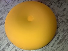Rare Designer Baleri Italia Tatone Footrest / Seat By Denis Santachiara Yellow