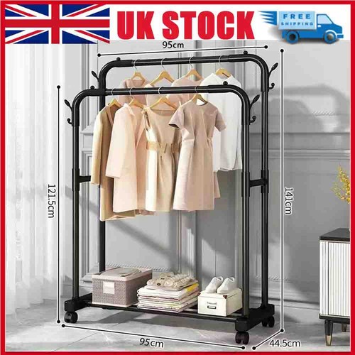 Heavy duty clothes - clothes, rail