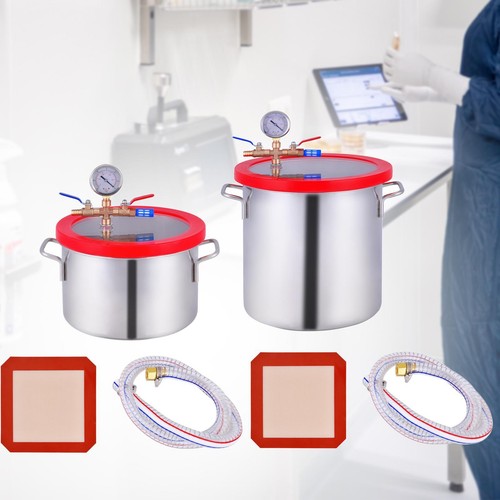 Vacuum degassing chamber