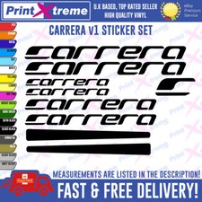 CARRERA Vinyl Decals Stickers