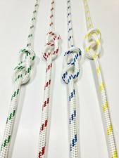 Braid on Braid Polyester Double Braid Boat Yacht Halyard Sheet Rope  8, 10, 12mm