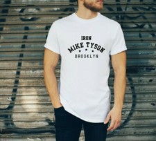 Iron Mike Tyson Brooklyn mens T shirt boxing gym training top sport shirts 