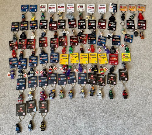 Lego mini figure keyrings - keyrings, all
