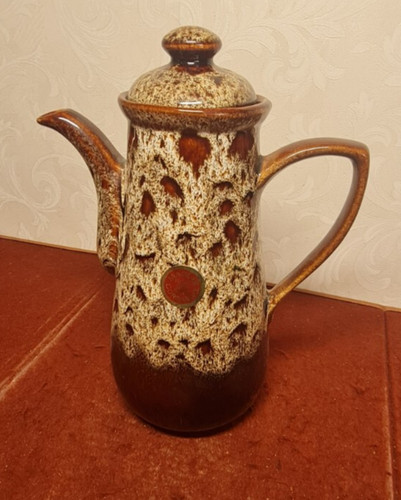 Fosters pottery coffee pot - pottery,