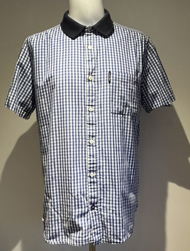 Lambretta blue check short - lambretta,