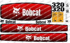 BOBCAT 320 MINI DIGGER DECAL SET