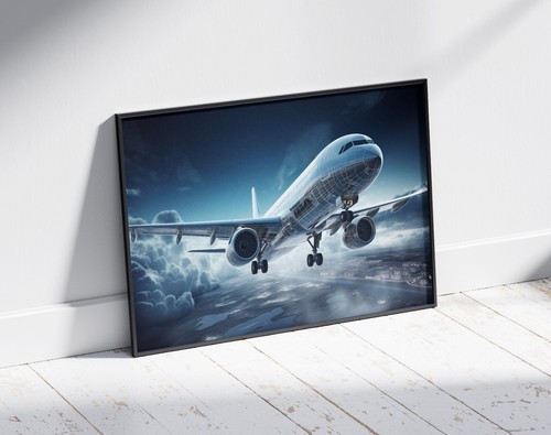 Aeroplane poster art - poster, jet