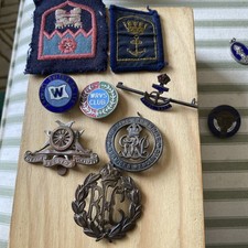 Military/ Navy  Badges Set of