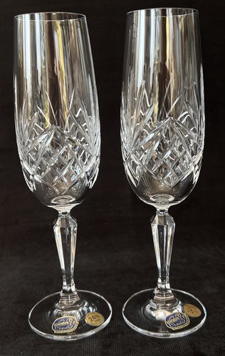 Champagne flute vintage - champagne, 8”