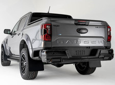 FORD RANGER 2023+ T9 Wildtrak Extended Arch Mudflaps Black 5mm Satin RALLYFLAPZ