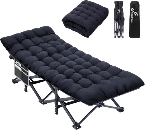 Luxury folding camping bed - luxury,