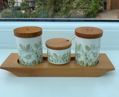 Hornsea pottery fleur cruet - hornsea,