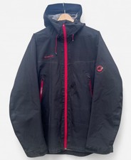 Mammut Men's Goretex Black Waterproof Hiking Jacket - XL