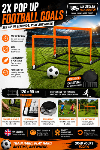 Set children goal posts - set,