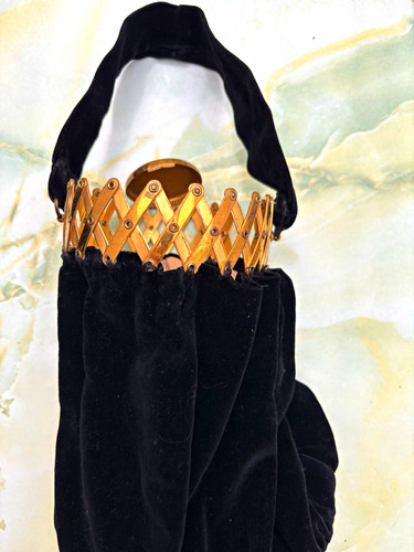 Vintage 1930s 40s black velvet - 1930s,