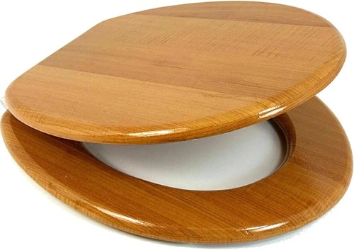 Wooden toilet seat easy - toilet,