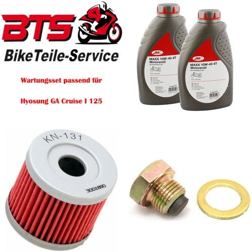 Set oil filter drain plug - set, oil,