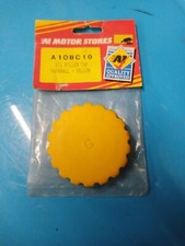 Vauxhall yellow oil cap
