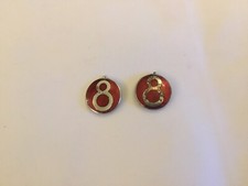 Morris enamel badges for - morris, 8
