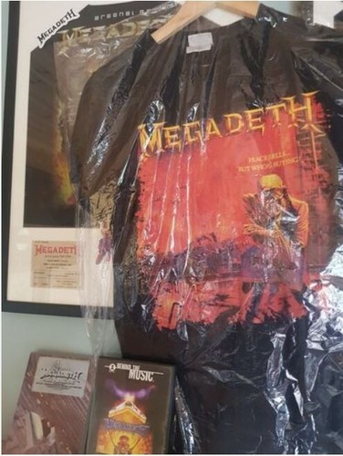 Megadeth vintage shirt peace - megadeth,