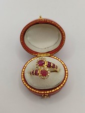 18 CT Yellow Gold Ruby and