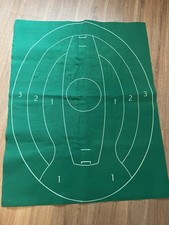 Green Baize Playing Pitch Cloth Rare Cricket Accessories Large Felt