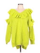 ZARA Florescent Lime Ruffled