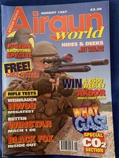 AirGun World Aug 1997.  DIY Plinking Machine, HW98,  Rutten Winstar Mach 1 DE.