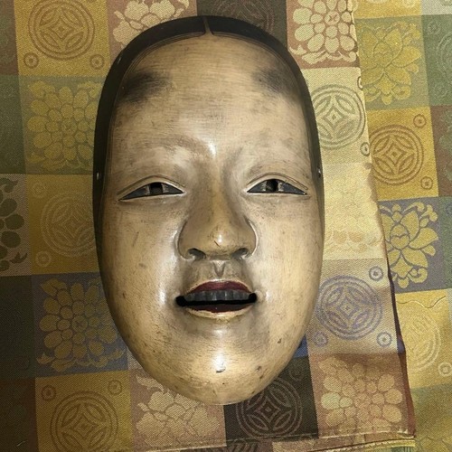 Japanese traditional noh mask - noh,