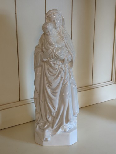 Vtg white glazed - vtg,