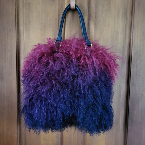 Mongolian lamb fur shaggy - mongolian,