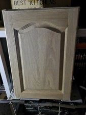 BOX OF 400 X 570MM kitchen doors in solid oak ideal for painting / projects etc
