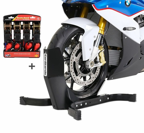 Wheel chock with ratchet set - wheel,