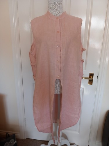 Linen tunic top - top, cover-up