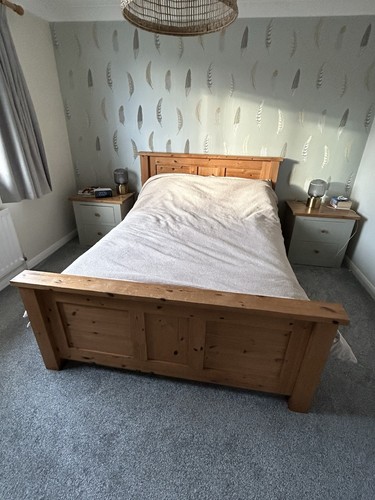 Pinetum solid pine double bed - solid,