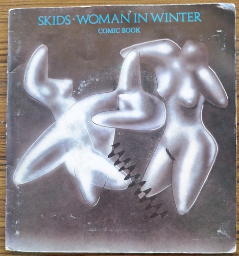Skids woman winter - winter, 1980