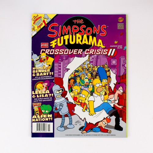Simpsons futurama crossover - futurama,